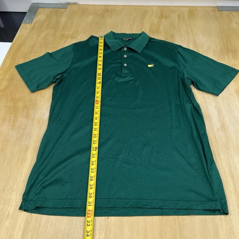 Vintage Masters Collection Soft Knit Polo Golf Shirt Mens XL Relaxed Fit Pima